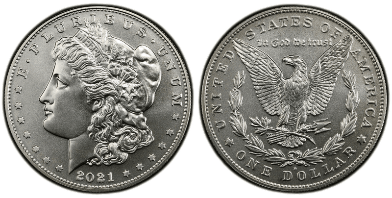2021 (D) Morgan Dollar 100th Anniversary Dollar