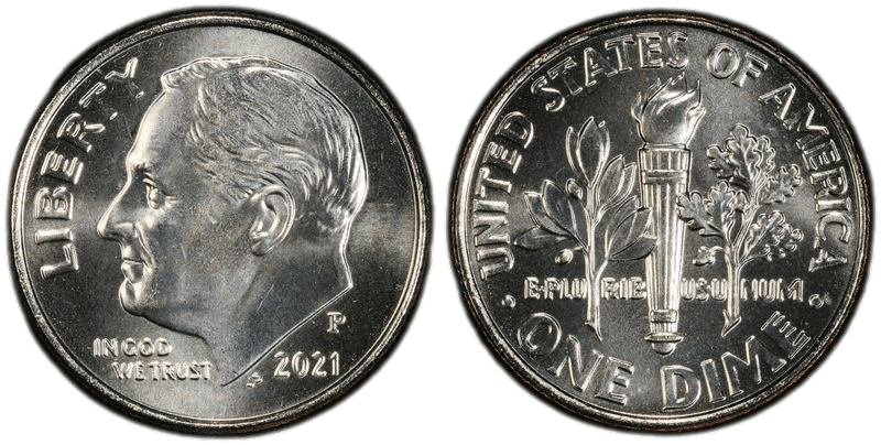 2021 (P) Roosevelt Dime