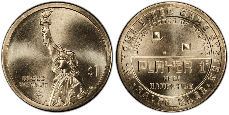 2021 (P) American Innovation Dollar - New Hampshire, Position B