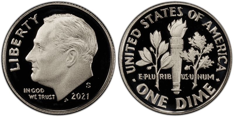 2021 (S) Proof Roosevelt Dime