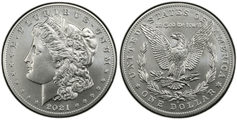 2021 (S) Morgan Dollar 100th Anniversary Dollar
