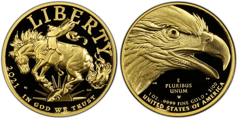 2021 American Liberty High Relief Gold