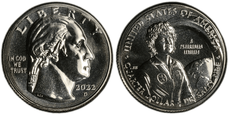 2022 (D) Dr. Sally Ride Quarter