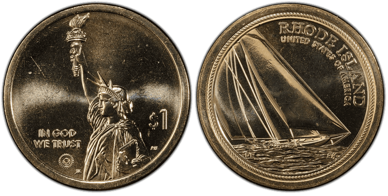 2022 (D) American Innovation Dollar - Rhode Island, Position A
