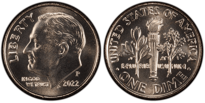 2022 (P) Roosevelt Dime