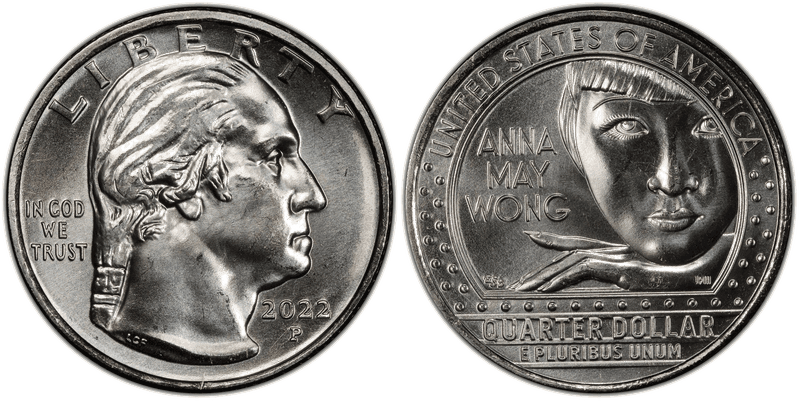 2022 (P) Anna May Wong Quarter