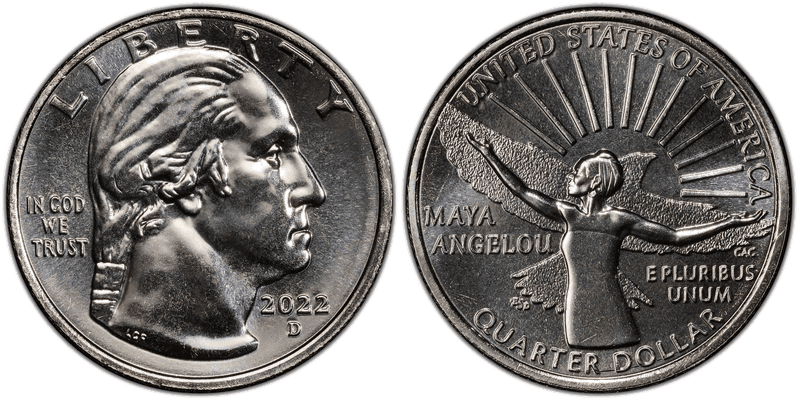 2022 (P) Maya Angelou Quarter