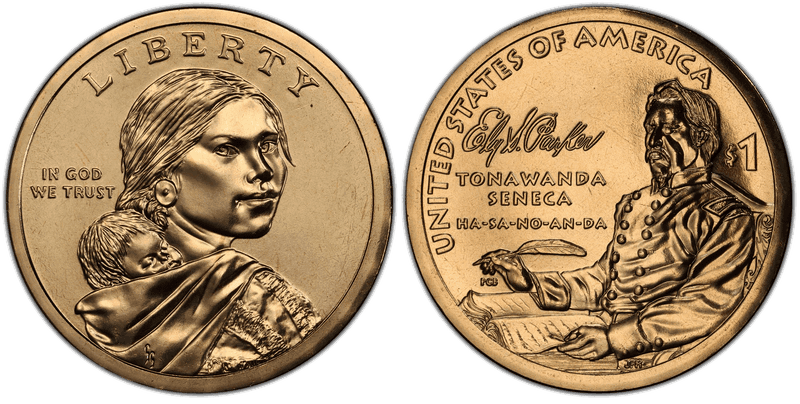 2022 (P) Native American Dollar - Position B
