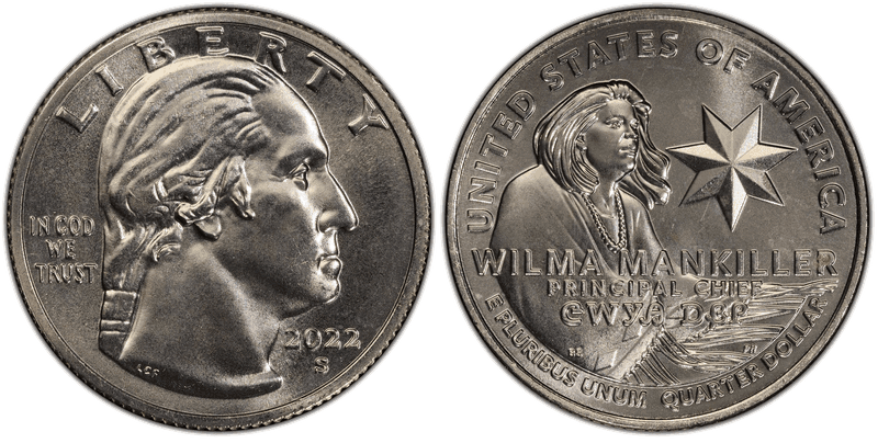 2022 (S) Wilma Mankiller Quarter