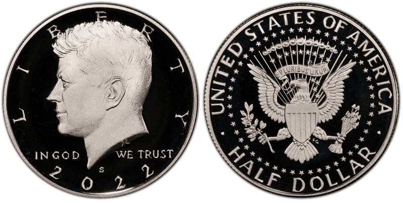 2022 (S) Proof Kennedy Half Dollar