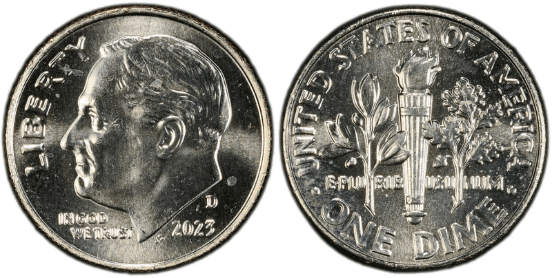 2023 Roosevelt Dime