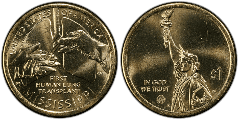 2023 (P) American Innovation Dollar - Mississippi, Position A