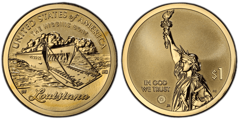 2023 (D) American Innovation Dollar - Louisiana, Position A