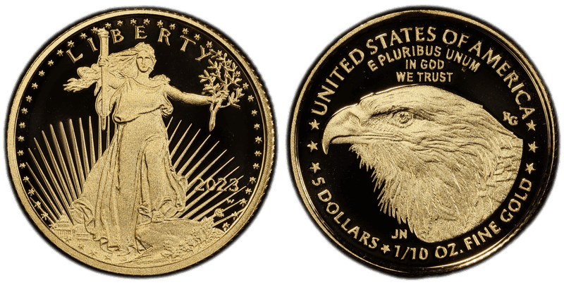 2023 American Eagle Five Dollar Gold