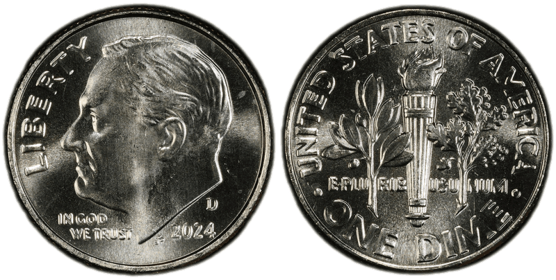 2024 Roosevelt Dime