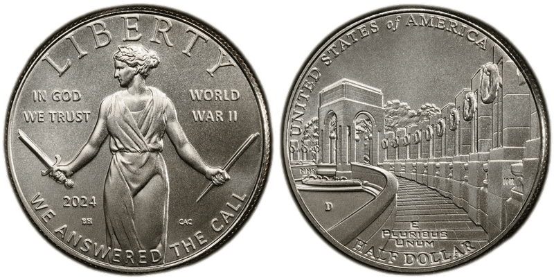 2024 (D) Greatest Generation Half Dollar