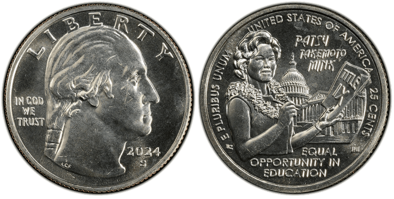 2024 (S) Hon. Patsy Takemoto Mink Quarter