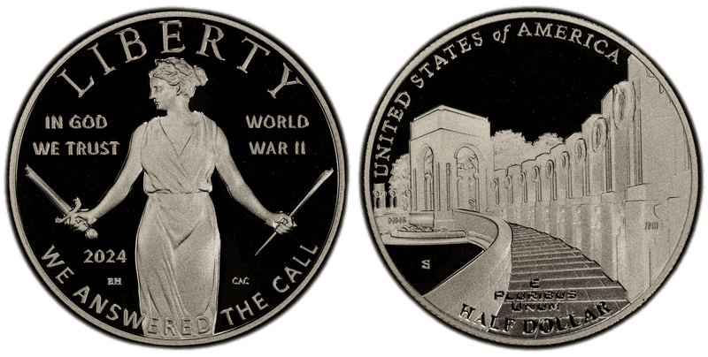 2024 Greatest Generation Commemorative Half Dollar