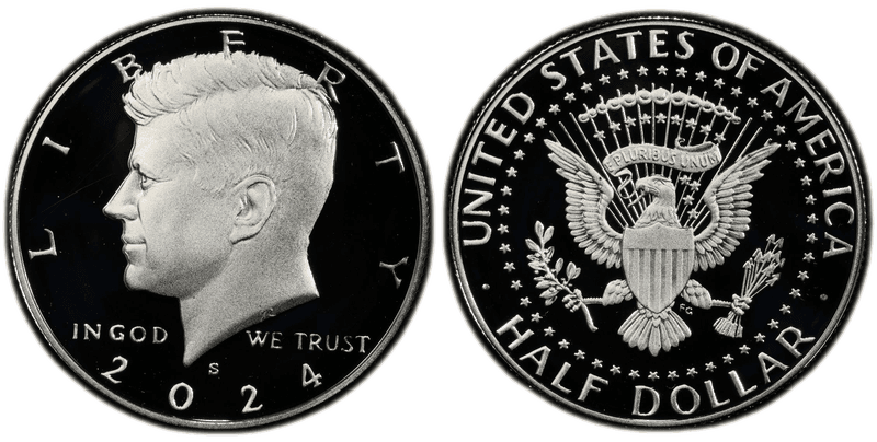 2024 (S) Proof Silver Kennedy Half Dollar