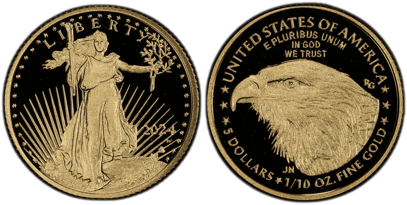 2024 American Eagle Five Dollar Gold