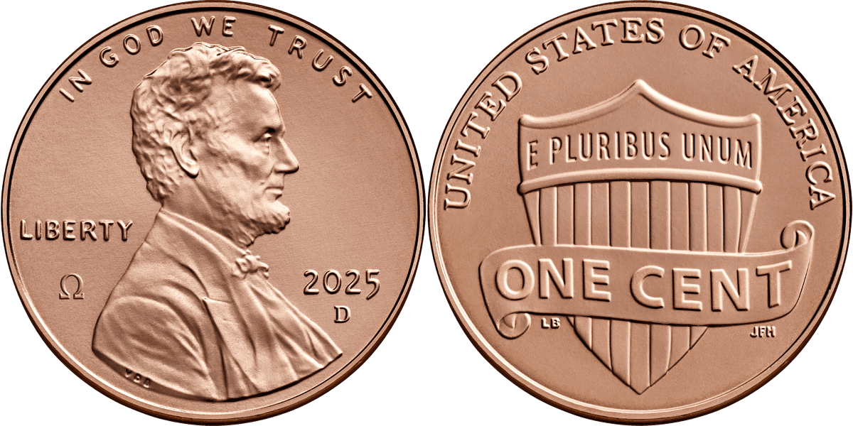 2025 (D) Lincoln Shield Cent - Omega Privy