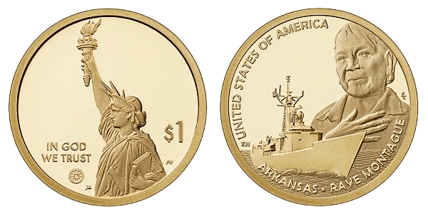 2025 (S) Proof American Innovation Dollar - Arkansas