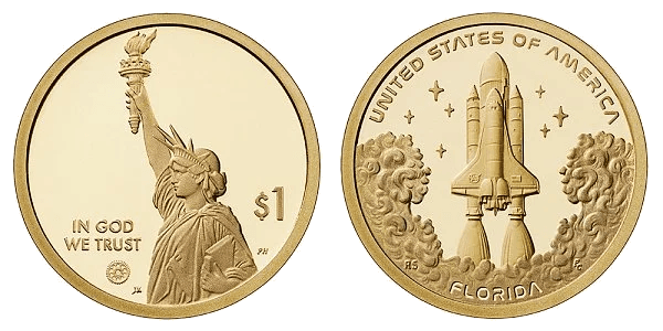 2025 (S) Proof American Innovation Dollar - Florida