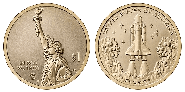 2025 (S) Reverse Proof American Innovation Dollar - Florida
