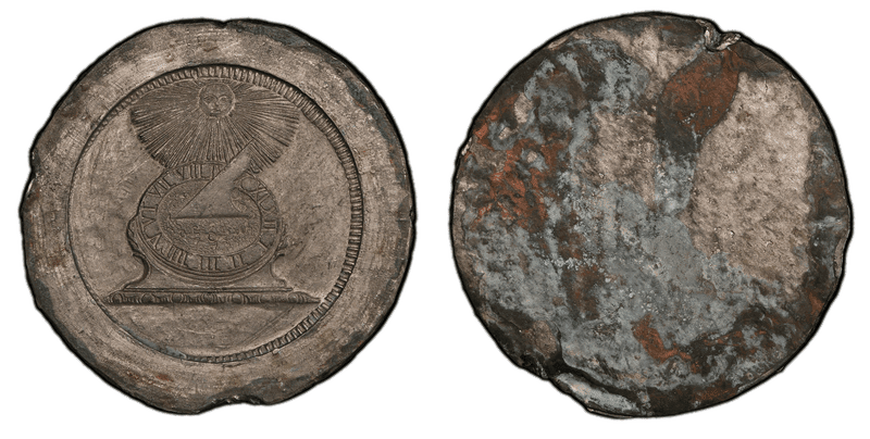 No Date Fugio Cent - New Haven Restrike Newman 105