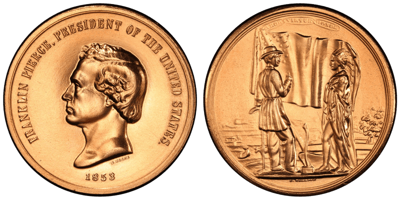 No Date Medal Franklin Pierce