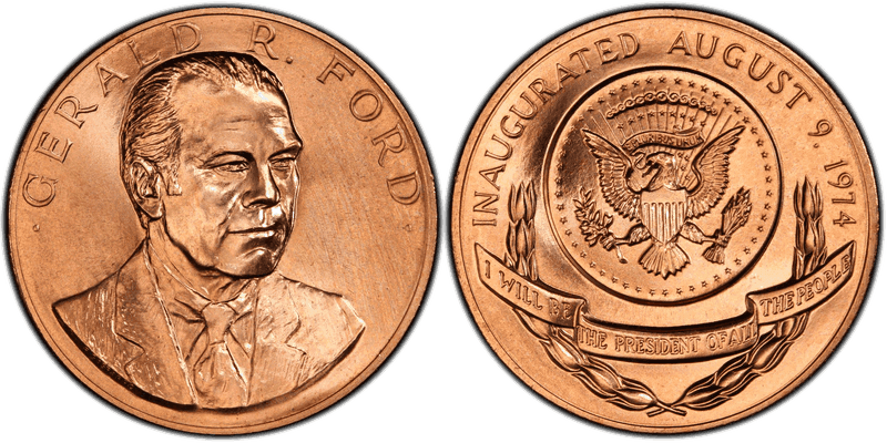 No Date Medal Gerald Ford