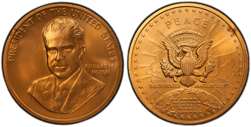 No Date Medal Richard Nixon 2nd Term