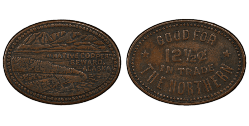 No Date Token Benice-8A Copper The Northern AK Trade