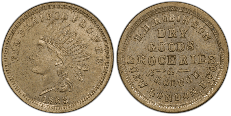 (No Date) Civil War Store Card F-620A-10D, OH