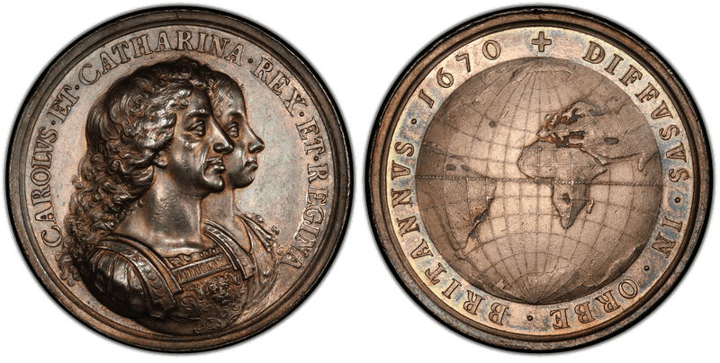 (1670) Gold Medal Betts-44, Colonization