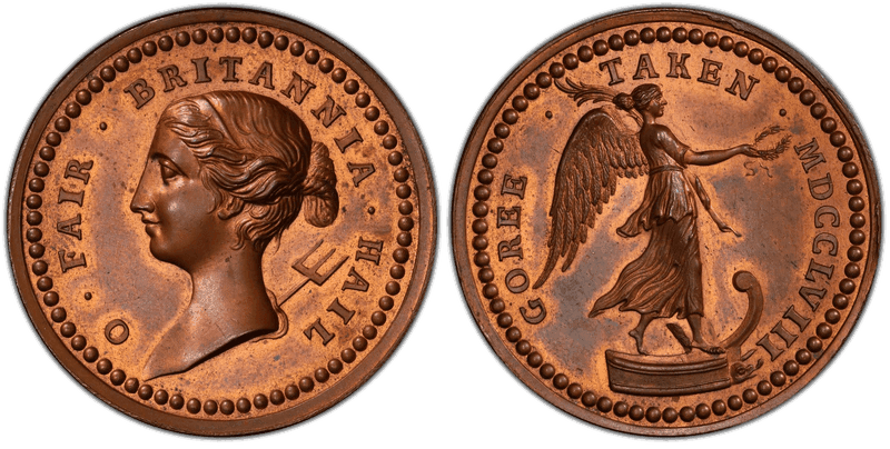 (1758) Medal MI-691/415 Goree Taken, Bronze
