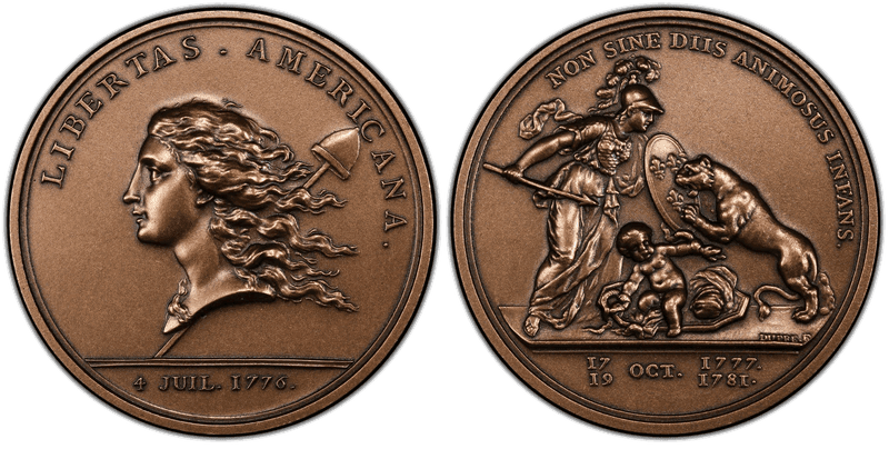 (1776) Bronze Libertas Americana Medal - 2006 Restrike
