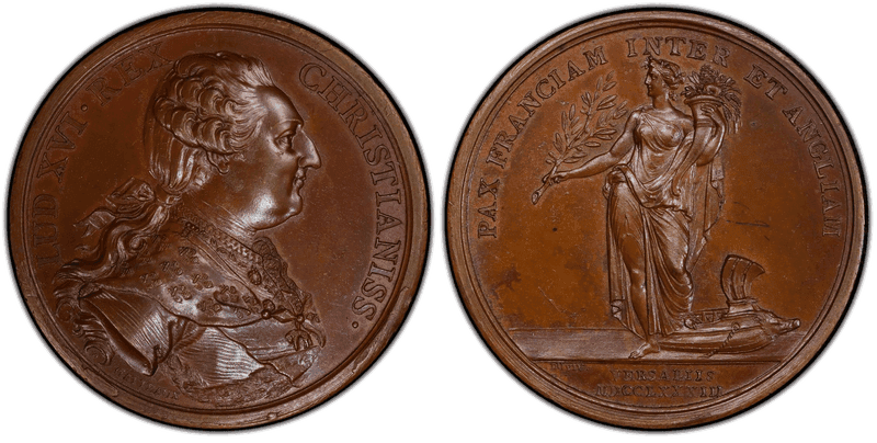 Independence of America (1782-1786), Betts 602-623