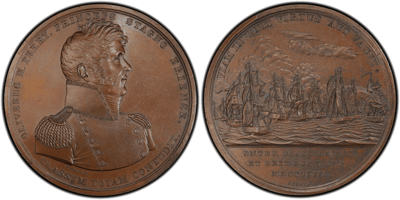 (1817) Bronze Medal J-NA-17, Oliver H. Perry