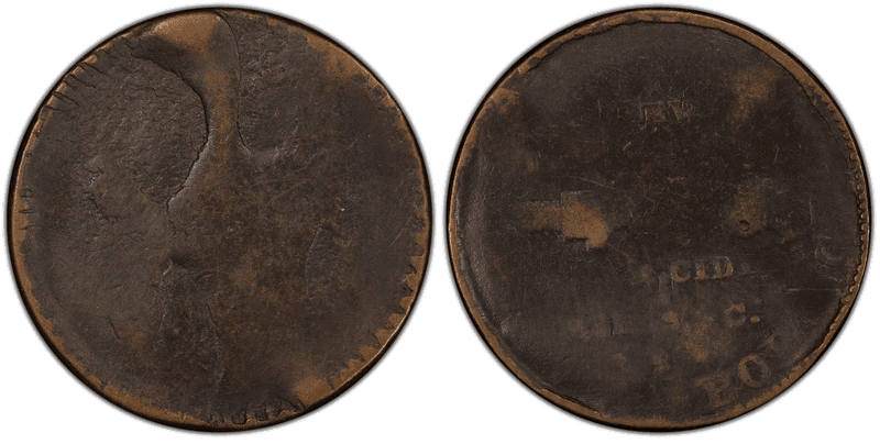(1835) Copper Token HT-370, N. Starbuck & Son NY