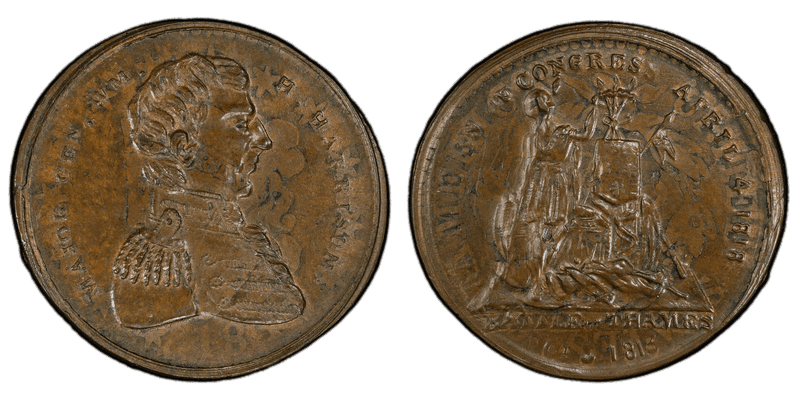 (1836) Medal WHH 1836-2 Copper Maj. Gen. W.H. Harrison