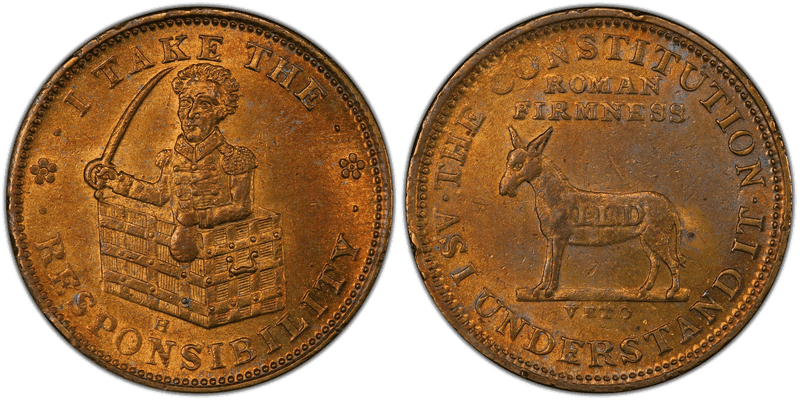 (1837) Token HT-71, I Take The Responsibility