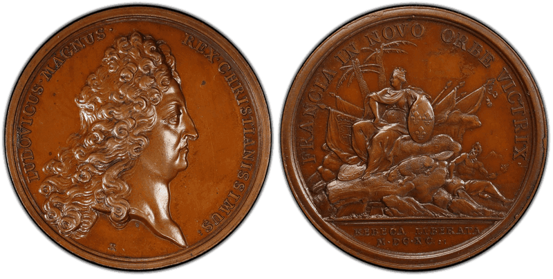 (1845-1860) Bronze Medal Betts-70, Quebec Preserved