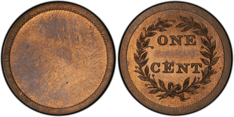 (1853) Proof Cent Pattern - J-151c