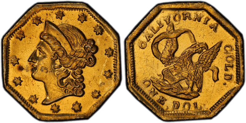 Dollar Octagonal, Period 1 (BG-501 to BG-534)
