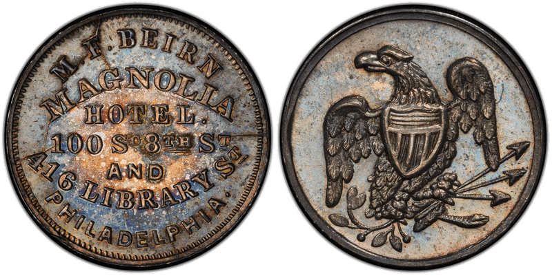 (1860s) Civil War Store Card F-750E-4f, OH