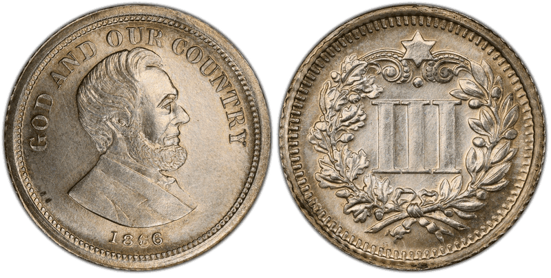 1866 Privately-issued Pattern