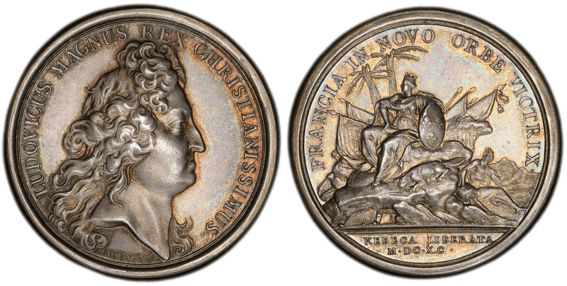 (1880-1898) Silver Medal Betts-69, Quebec Preserved