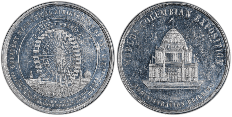 1892 HK-170 , Ferris Wheel Dollar