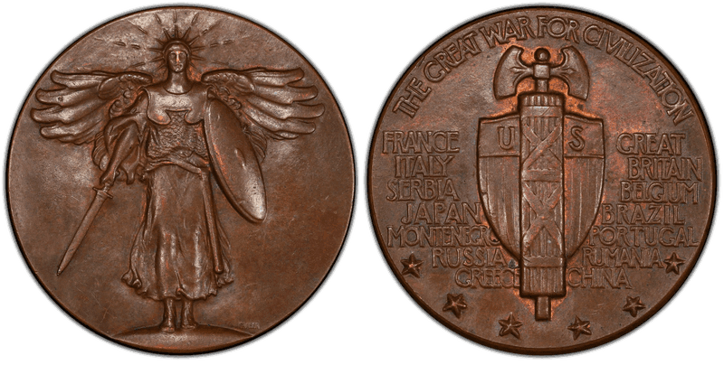 1919 WWI Victory, HK-901, Dollar